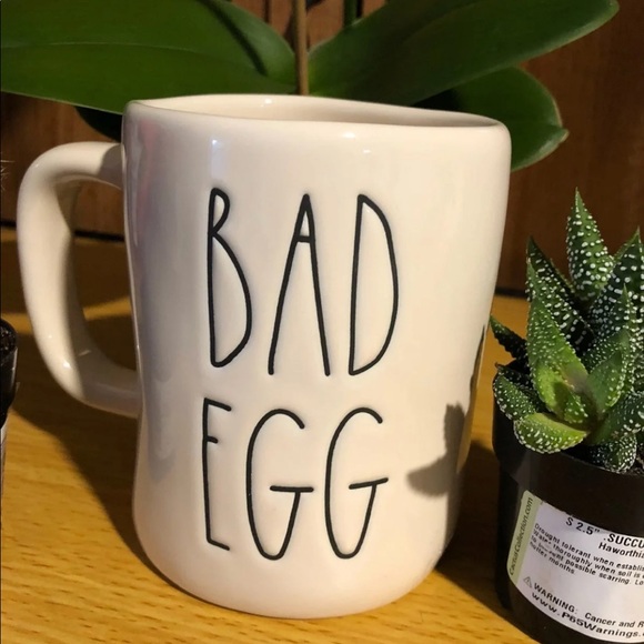 NEW RAE DUNN “GOOD EGG BAD EGG” Mug - Picture 2 of 5